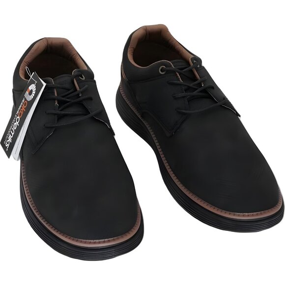 Akademiks Men's Dayton Oxford Shoes Black - Size 10M US EU 42 - Picture 1 of 6